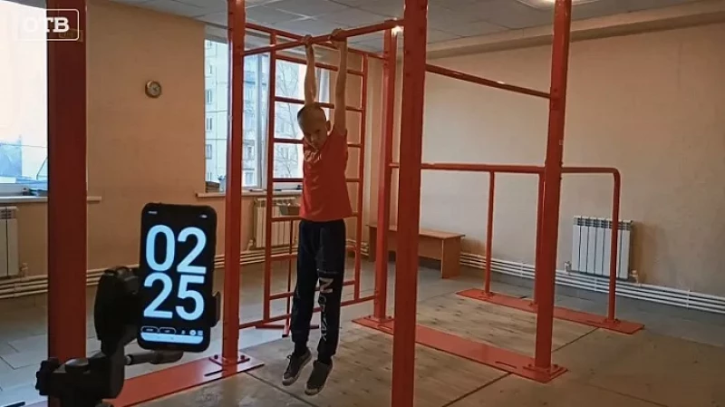 В Нижнем Тагиле юный атлет поставил рекорд России по уличной атлетике