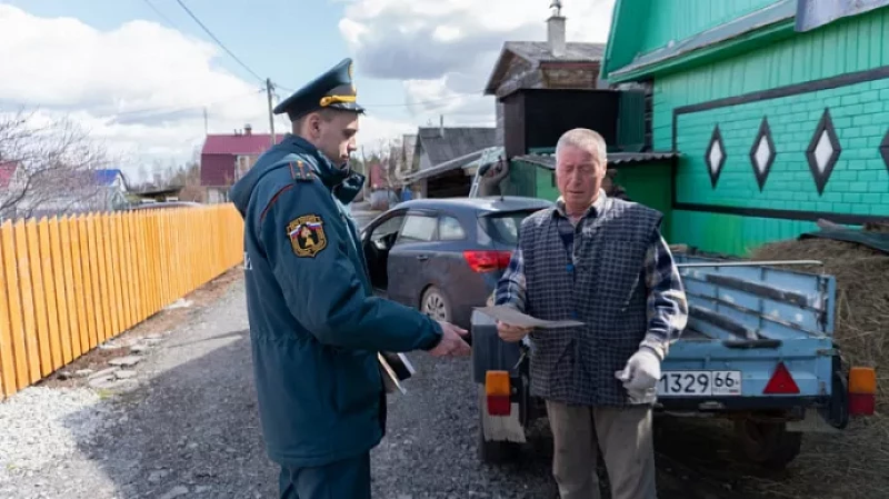 Садоводам напоминают о мерах безопасности в пожароопасный период