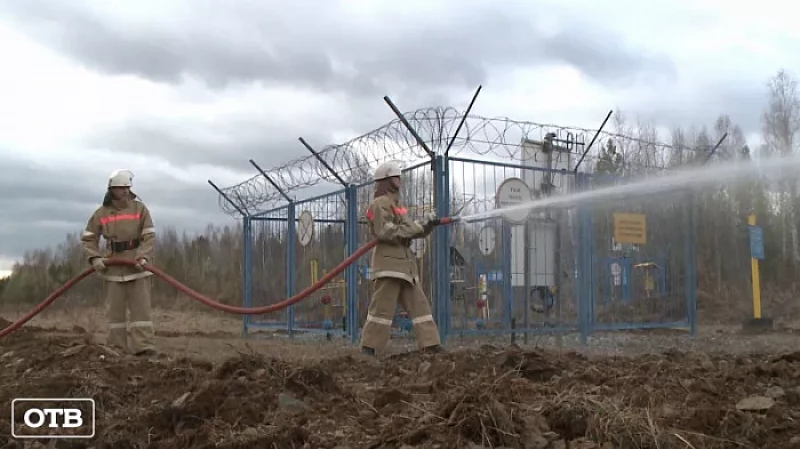 Газовики-пожарные всегда на посту
