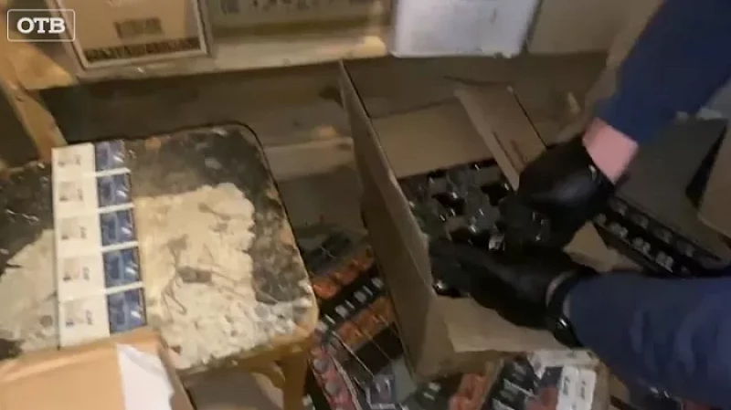 В посёлке Арти изъяли более 11 000 пачек нелегальных сигарет и 300 шкаликов со спиртом