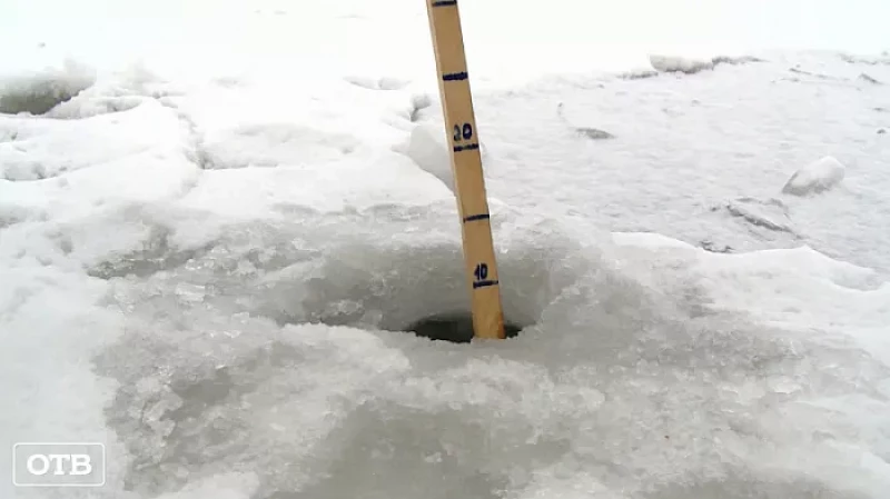 Бесстрашные екатеринбуржцы продолжают ходить по городскому пруду