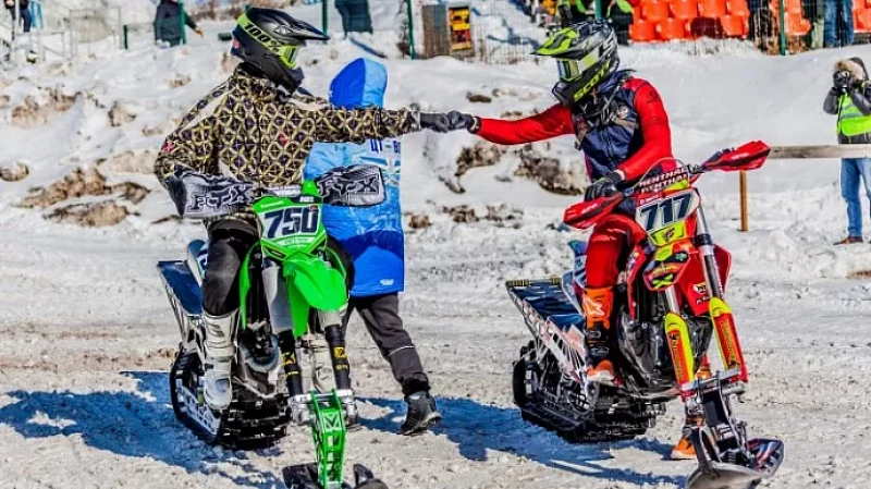 Свердловские спортсмены стали лучшими на этапе чемпионата России по сноубайк-кроссу