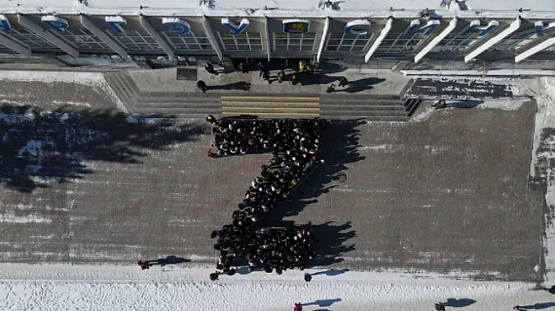 «Мы вместе!» – российских военных поддержали екатеринбургские студенты