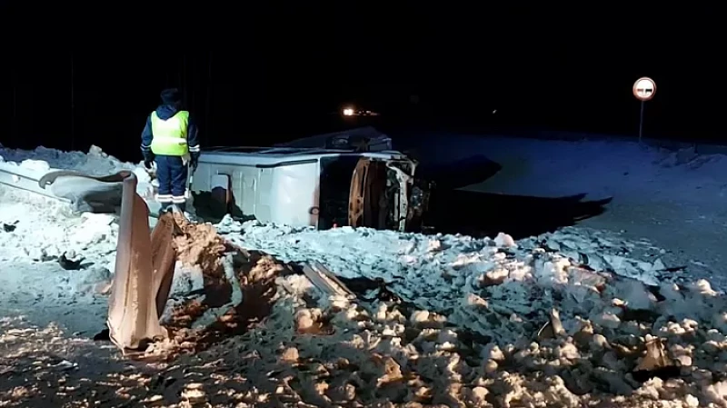 Детская хоккейная команда попала в ДТП