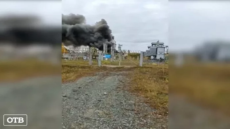 На территории Артёмовской ТЭЦ произошел пожар площадью 150 кв. метров