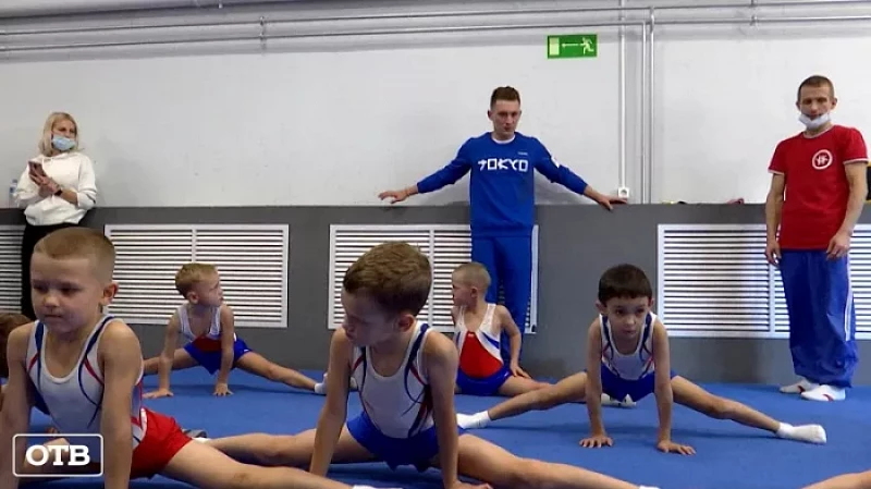 Олимпийский чемпион Давид Белявский провёл мастер-класс для юных гимнастов
