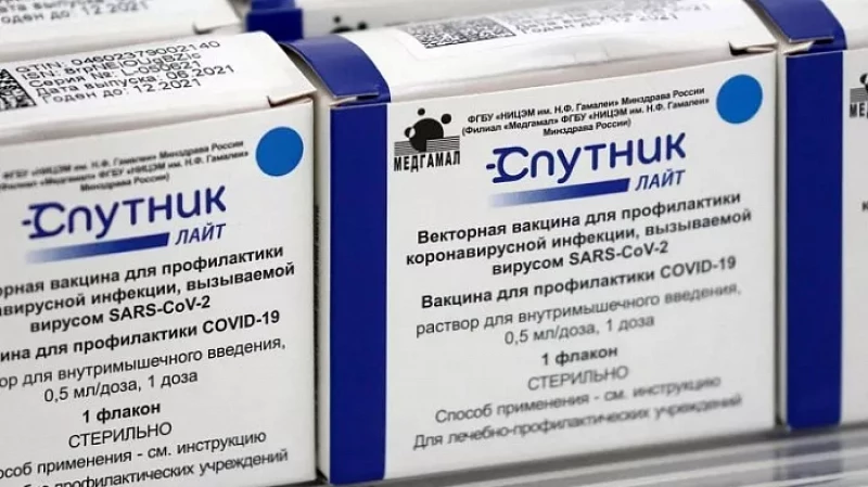 В Свердловскую область доставили более 67 тысяч доз «Спутник Лайт»