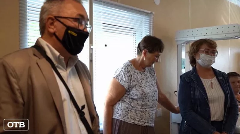 В селе Андрюшино Гаринского района открылся новый модульный ФАП