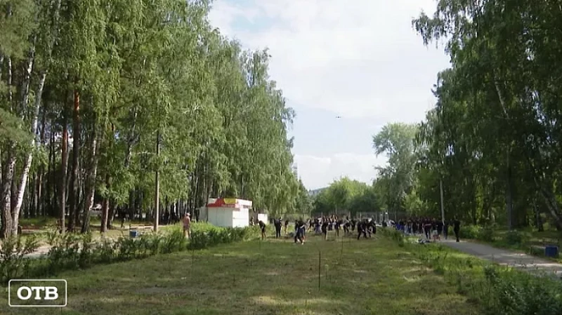 Неравнодушные екатеринбуржцы очистили от мусора берег Патрушихинского пруда и парк на Химмаше