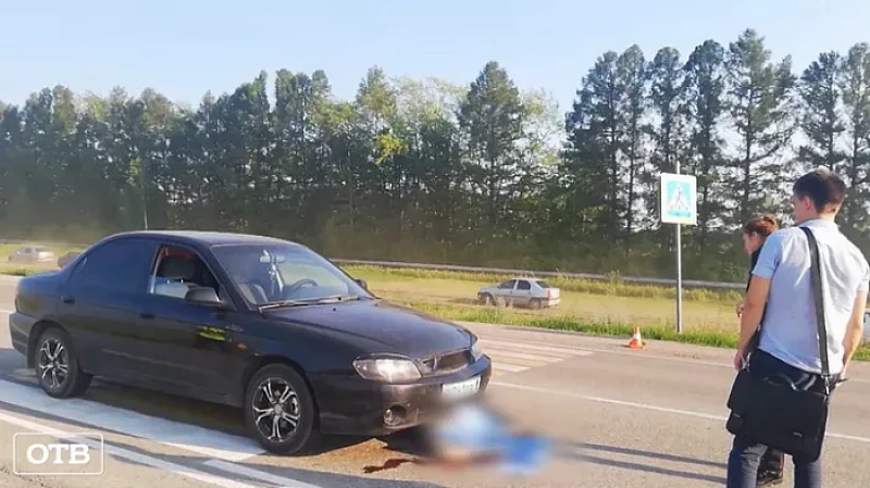 На трассе Екатеринбург – Шадринск – Курган погибла пенсионерка, переходившая дорогу в неположенном месте