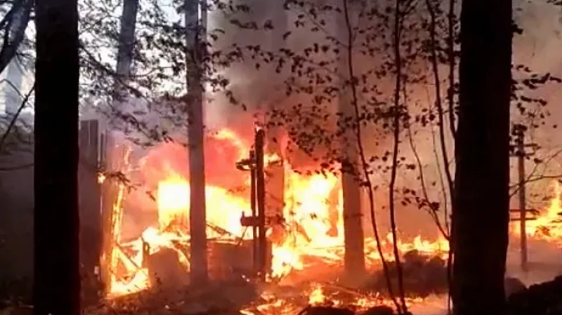 Подожженный тополиный пух стал причиной сразу нескольких крупных пожаров на Среднем Урале