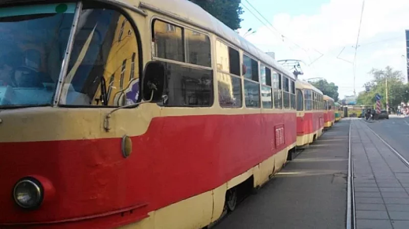 На выходные в Екатеринбурге изменится схема движения трамваев