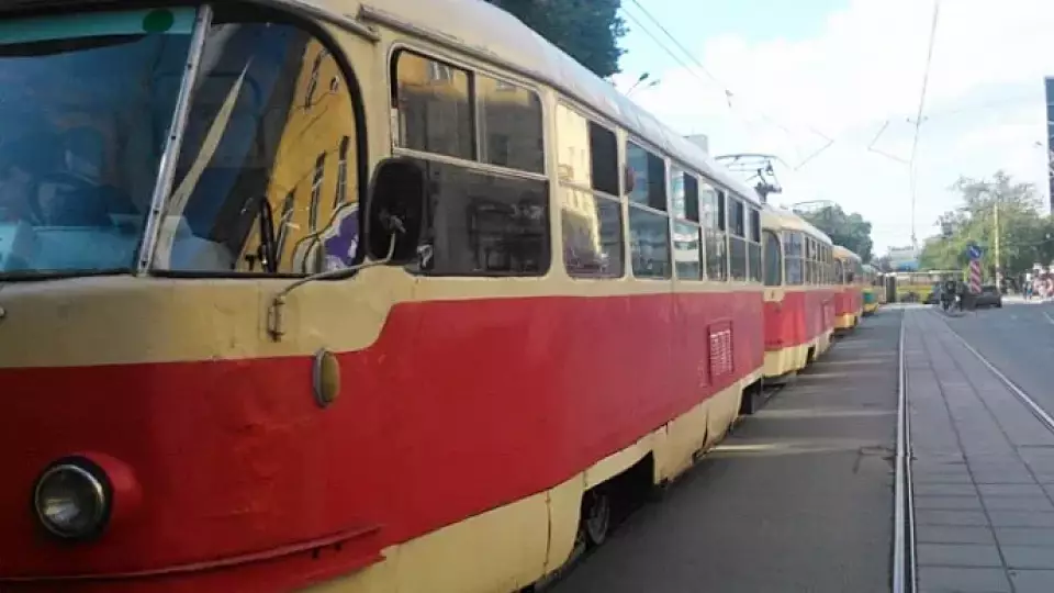 На выходные в Екатеринбурге изменится схема движения трамваев