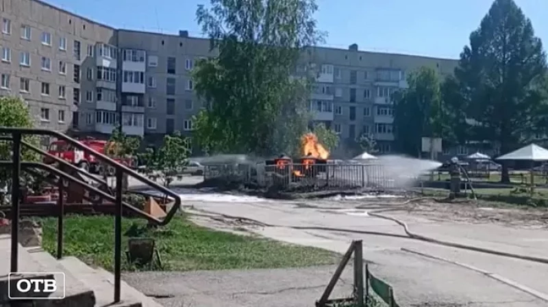 Прокуратура начала проверку из-за пожара на газовой подстанции в Ирбите