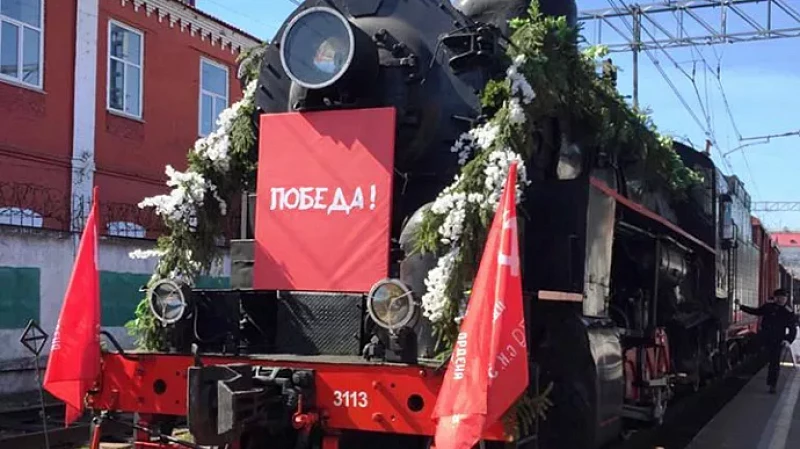 На ж/д вокзал Екатеринбурга прибудет исторический «Поезд Победы»