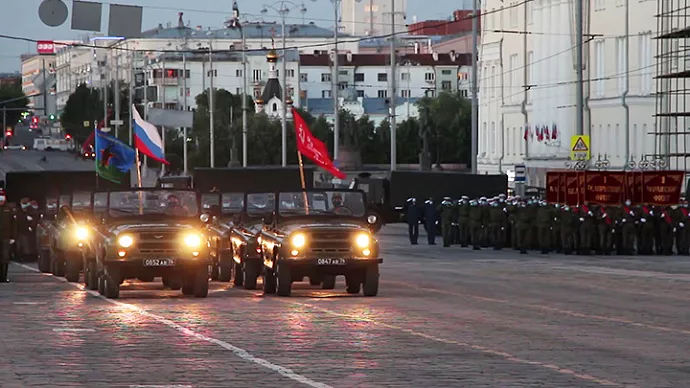 В центре Екатеринбурга 21 апреля пройдёт первая репетиция парада