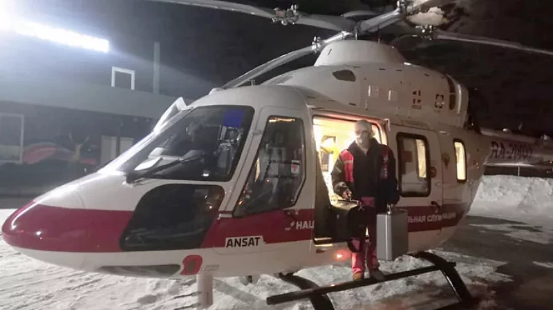 Уральский «летающий доктор» спас трёх человек за ночь
