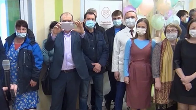 В Туринской Слободе открыли обновлённую детскую поликлинику