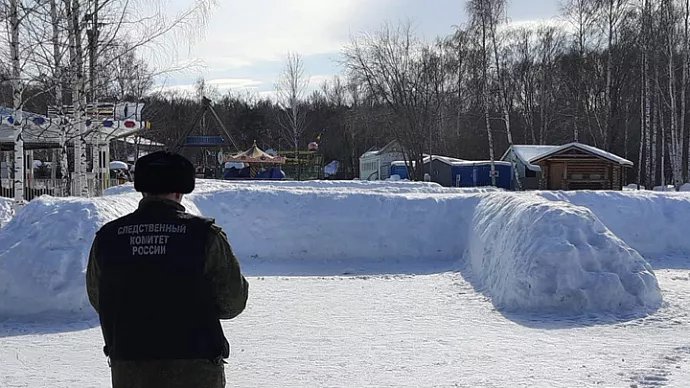 Из-за падения стойки в парке Маяковского возбуждено уголовное дело