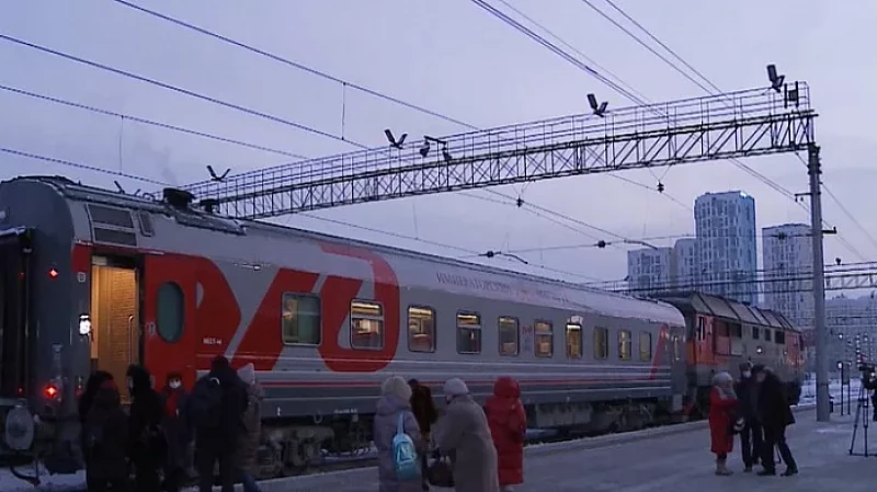 В Алапаевск отправился брендированный «Императорский вагон»