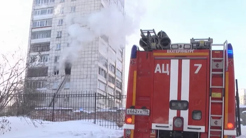 Жильцов дома на Ангарской эвакуировали из-за пожара