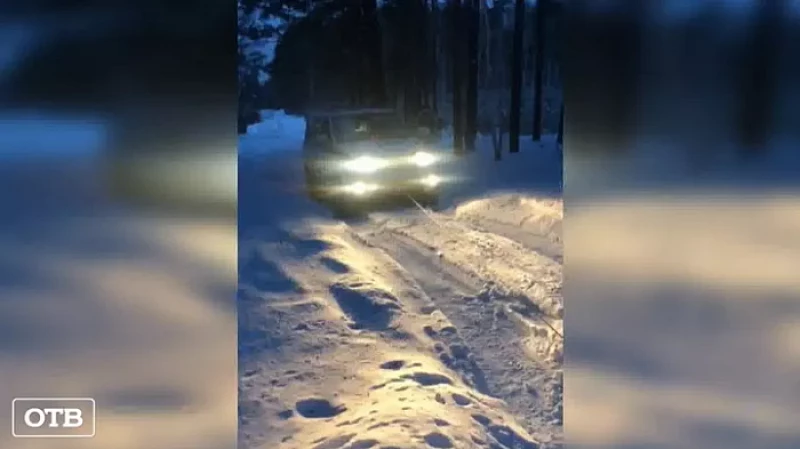 Инспекторы помогли свердловчанам, чей автомобиль застрял в лесу