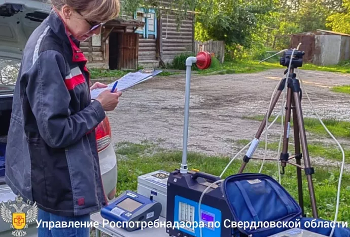 Качество воздуха в Берёзовском после пожара на складе соответствует нормам