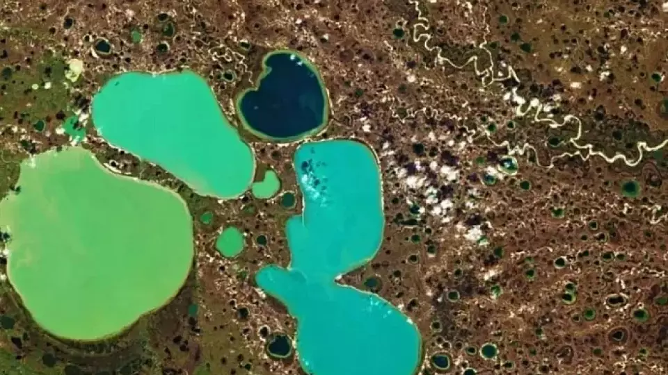 Беспилотники и спутниковые снимки помогают следить за паводками на Ямале