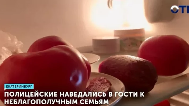 Полицейские наведались в гости к неблагополучным семьям