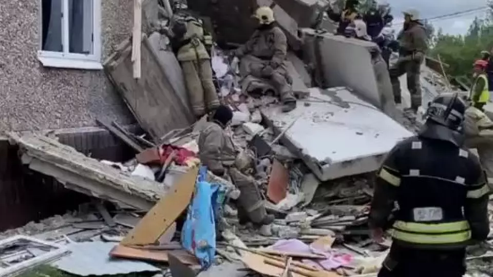 Детский сад около разрушенного дома в Нижнем Тагиле не повреждён