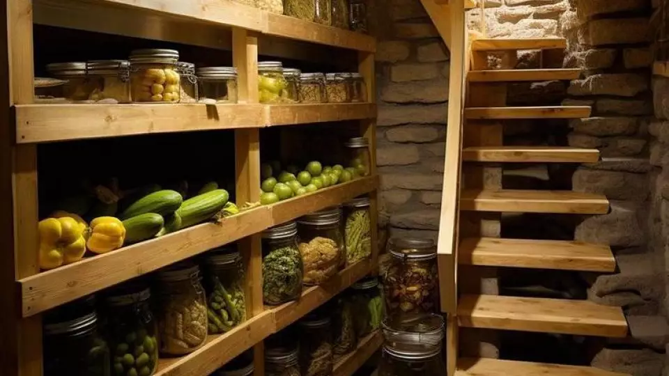 Неплательщик алиментов пытался скрыться от приставов в погребе