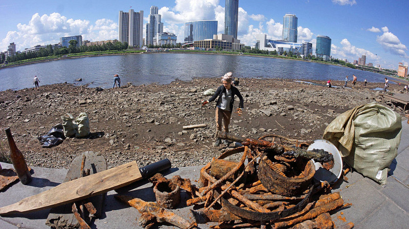 Реку Исеть в Екатеринбурге очистят с помощью растений