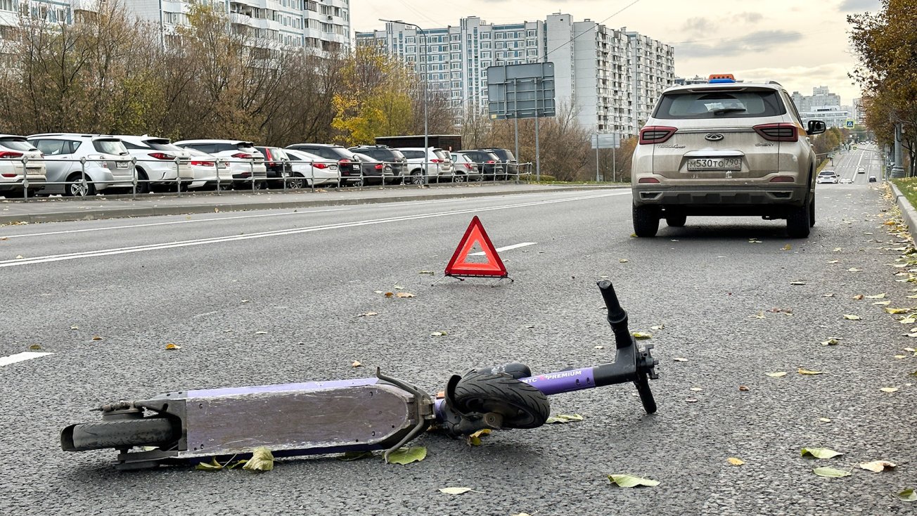 Молодой человек лишился пальца из-за ДТП с электросамокатом