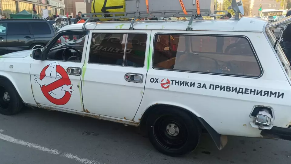 Россиянин превратил «Волгу» в машину охотников за привидениями