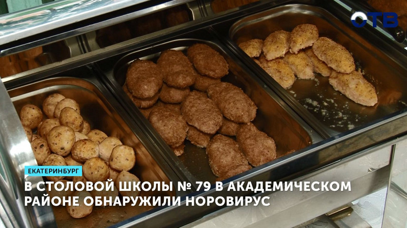 В столовой школы № 79 в Академическом районе Екатеринбурга обнаружили норовирус