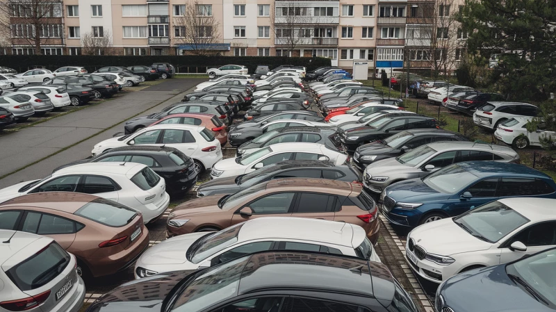 В России решили уменьшить число парковочных мест у новых многоэтажек