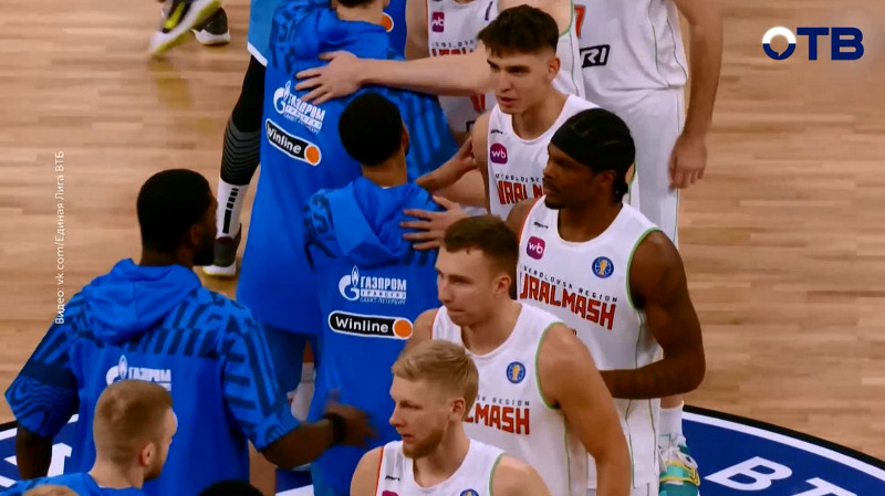 Баскетбольная команда «Уралмаш» в очередном туре Единой Лиги ВТБ принимала на домашнем паркете питерский «Зенит»