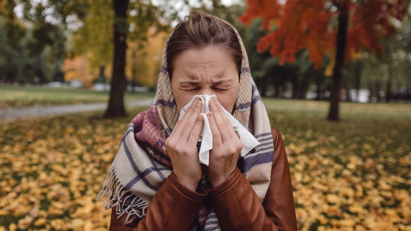 Врач назвала причины осенней аллергии у россиян
