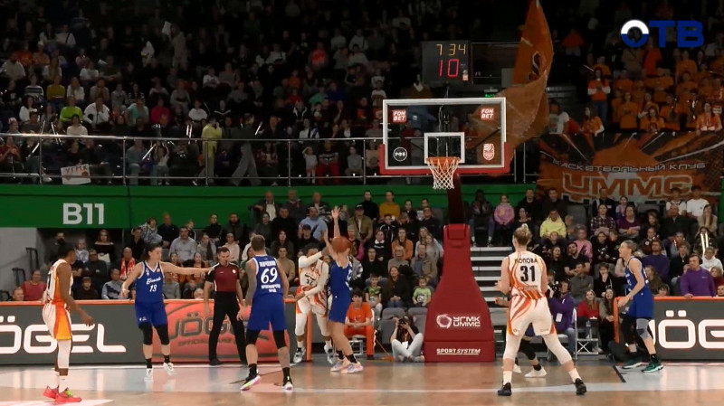 БК УГМК в рамках российской Премьер-Лиги играл дома с красноярским «Енисеем»