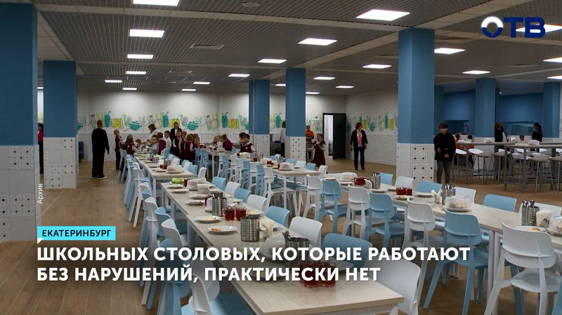 Школьных столовых, которые работают без нарушений, в Екатеринбурге практически нет