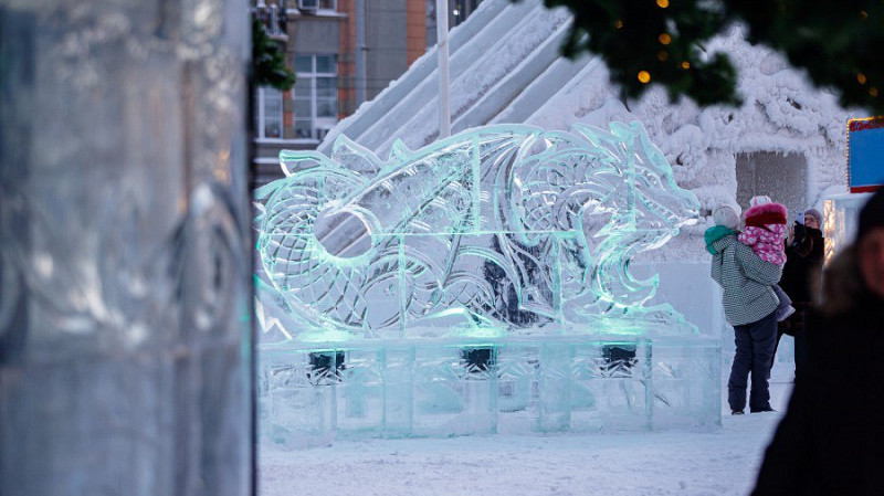 В Историческом сквере построят Ледовый городок за 24 миллиона рублей