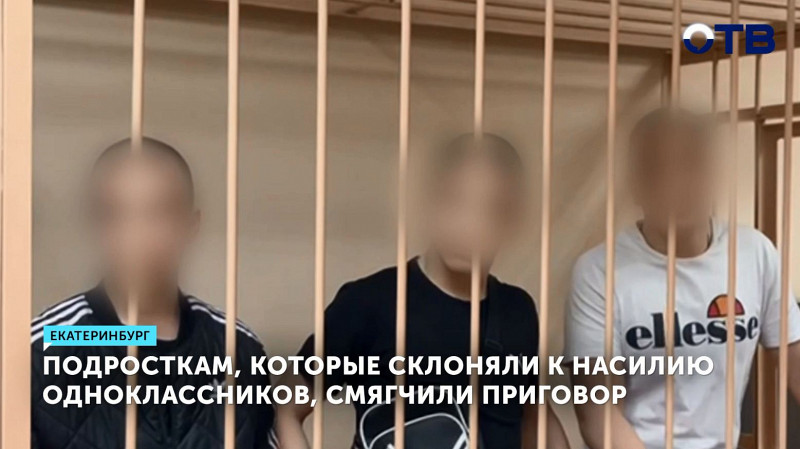 Подросткам, которые склоняли к насилию одноклассников, смягчили приговор