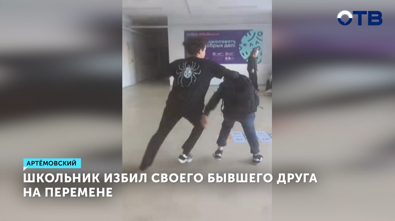 Семиклассника избили в школе Артёмовска