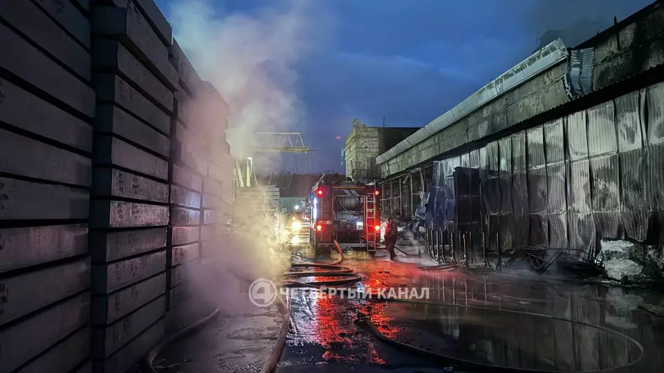 В Екатеринбурге воздух после пожара на полистироловом заводе остался чистым