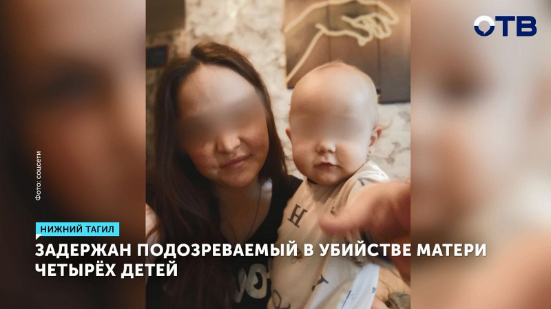 Задержан подозреваемый в убийстве матери четырёх детей