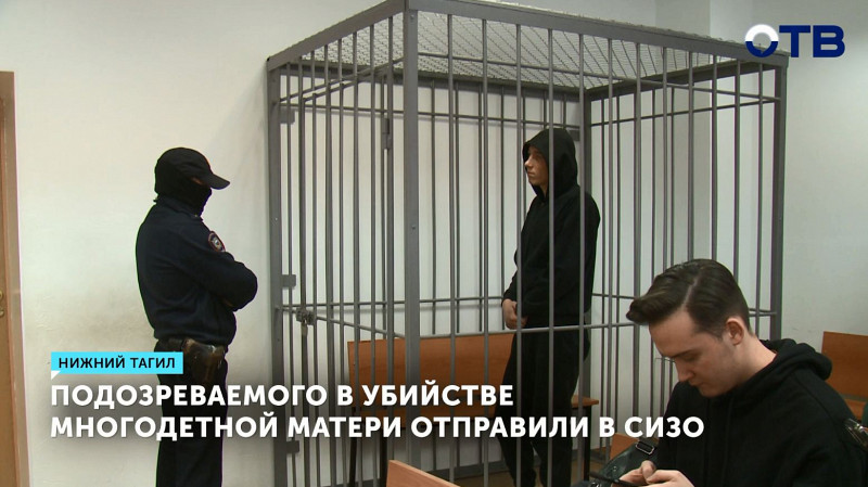 Подозреваемого в убийстве многодетной матери отправили в СИЗО