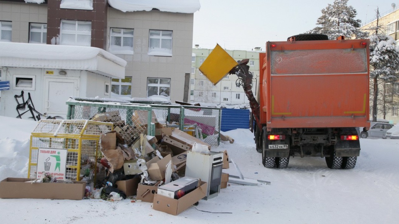 В новогодние праздники мусор будет вывозиться ежедневно