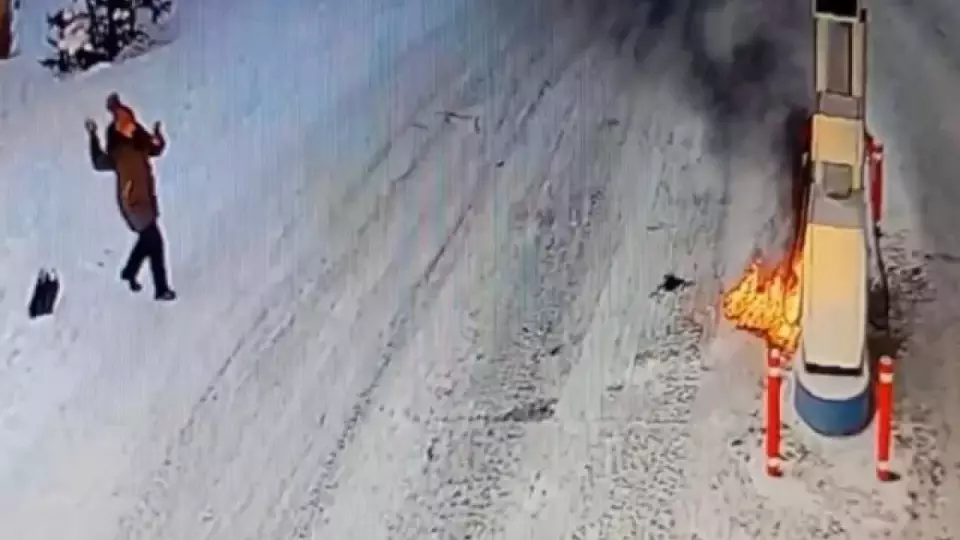 Обманутая мошенниками девушка попыталась сжечь АЗС в Красноярске