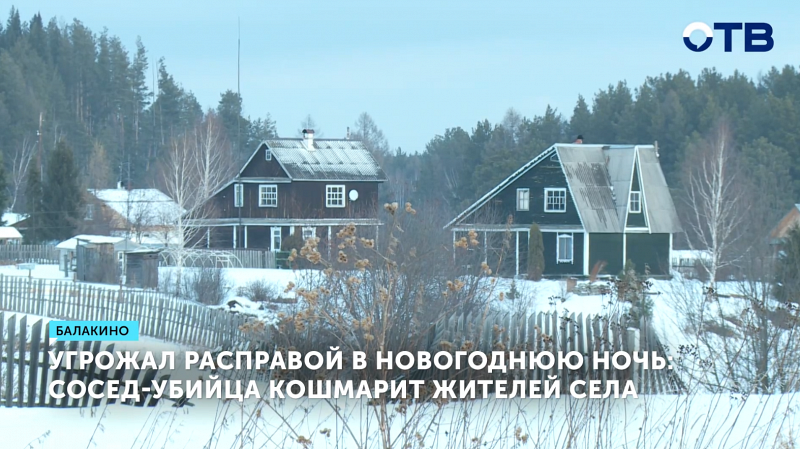 Дебошир из Балакино в новогоднюю ночь с ножом угрожал убийством соседям