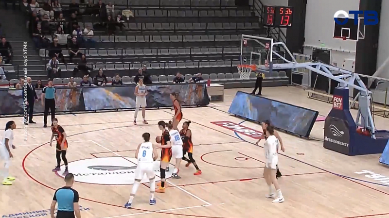 УГМК одержал победу в баскетбольном матче с «Динамо» 72:70